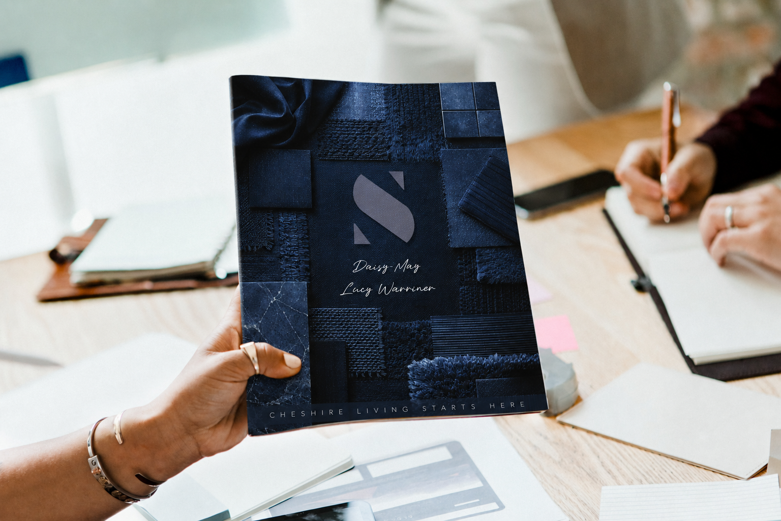 Bespoke brochure design and branding for a professional property business