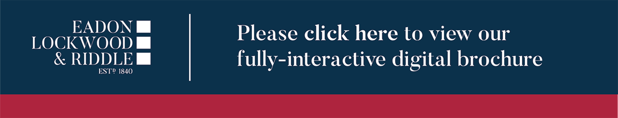 View the Eadon Lockwood and Riddle interactive estate agent brochure